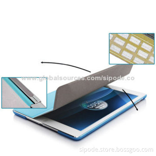 Smart Design Stand Leather Case for iPad Air